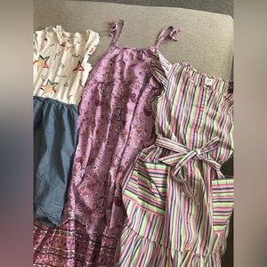 Girl dresses size 10 (set of 4)